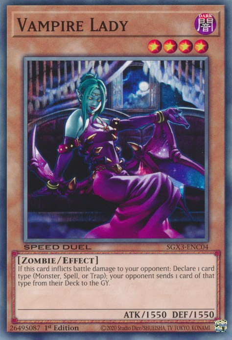 Vampire Lady [SGX3-ENC04] Common | Total Play