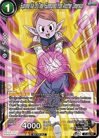 Supreme Kai of Time, Summoned from Another Dimension (Unison Warrior Series Tournament Pack Vol.3) (P-288) [Tournament Promotion Cards] | Total Play