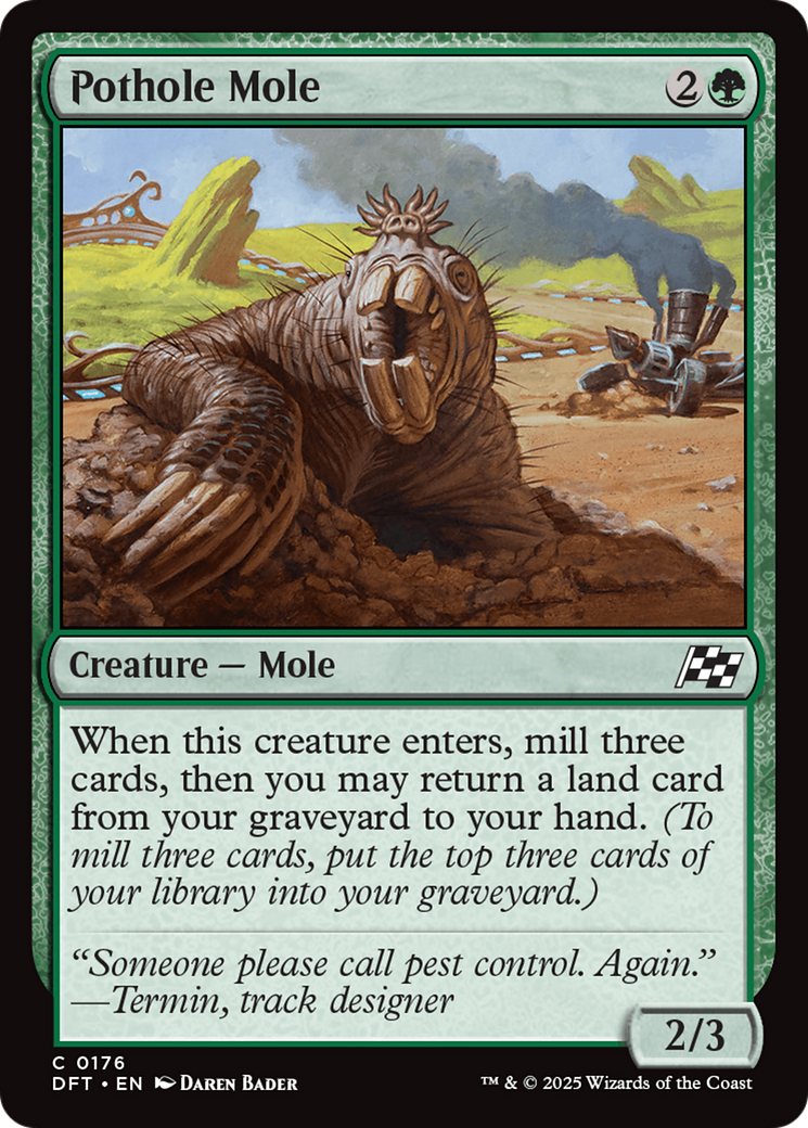Pothole Mole [Aetherdrift] | Total Play