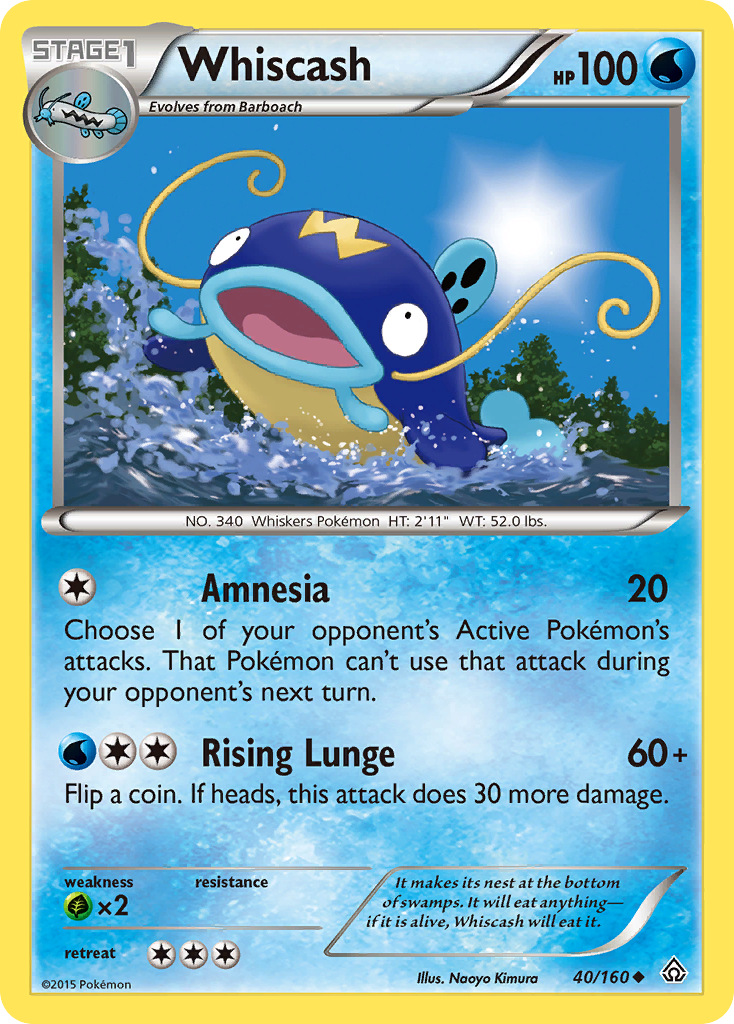Whiscash (40/160) [XY: Primal Clash] | Total Play