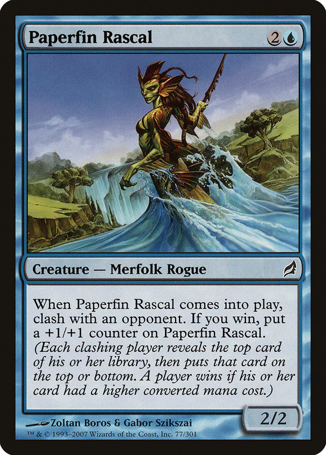 Paperfin Rascal [Lorwyn] | Total Play