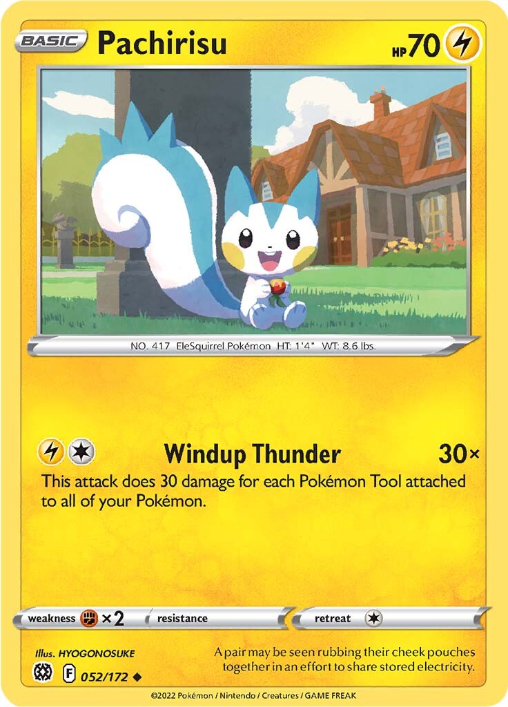 Pachirisu (052/172) [Sword & Shield: Brilliant Stars] | Total Play