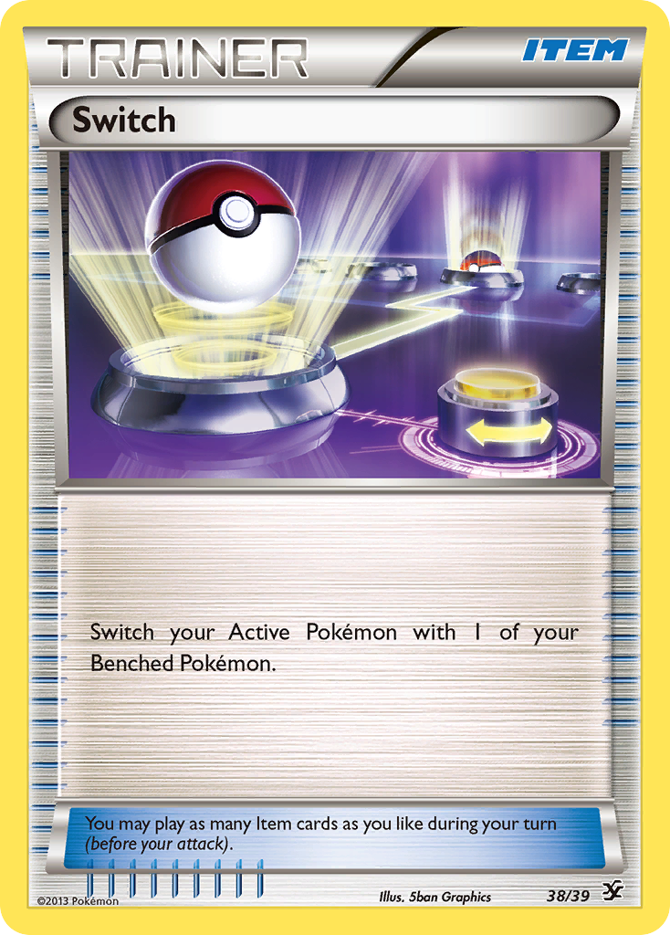 Switch (38/39) [XY: Kalos Starter Set] | Total Play