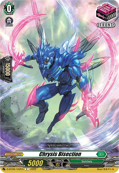 Chrysis Bisection (D-BT06/102EN) [Blazing Dragon Reborn] | Total Play