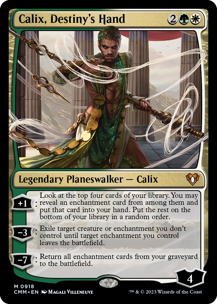 Calix, Destiny's Hand [Commander Masters] | Total Play