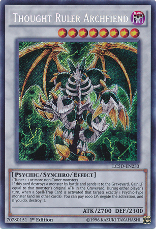 Thought Ruler Archfiend [LC5D-EN233] Secret Rare | Total Play