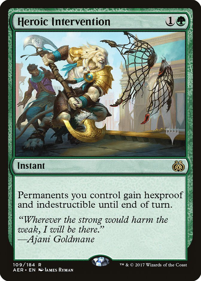 Heroic Intervention (Promo Pack) [Aether Revolt Promos] | Total Play