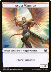 Elf Warrior // Angel Warrior Double-Sided Token [Kaldheim Tokens] | Total Play