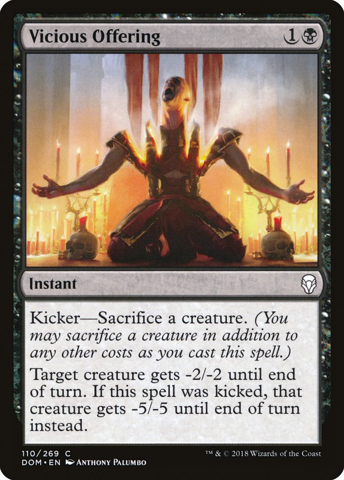 Vicious Offering [Dominaria] | Total Play