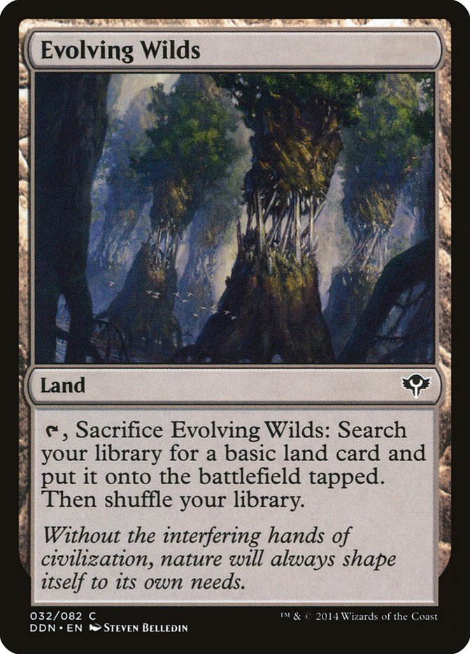 Evolving Wilds [Duel Decks: Speed vs. Cunning] | Total Play