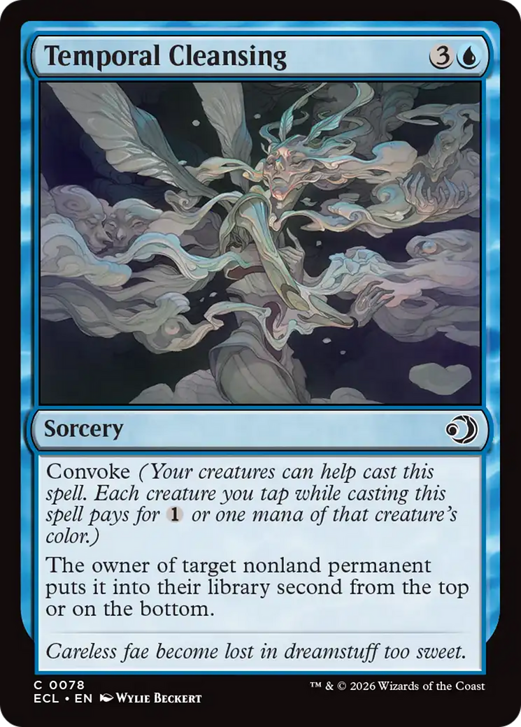 Temporal Cleansing [Lorwyn Eclipsed] | Total Play
