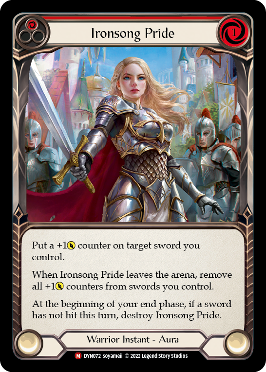 Ironsong Pride [DYN072] (Dynasty)  Rainbow Foil | Total Play