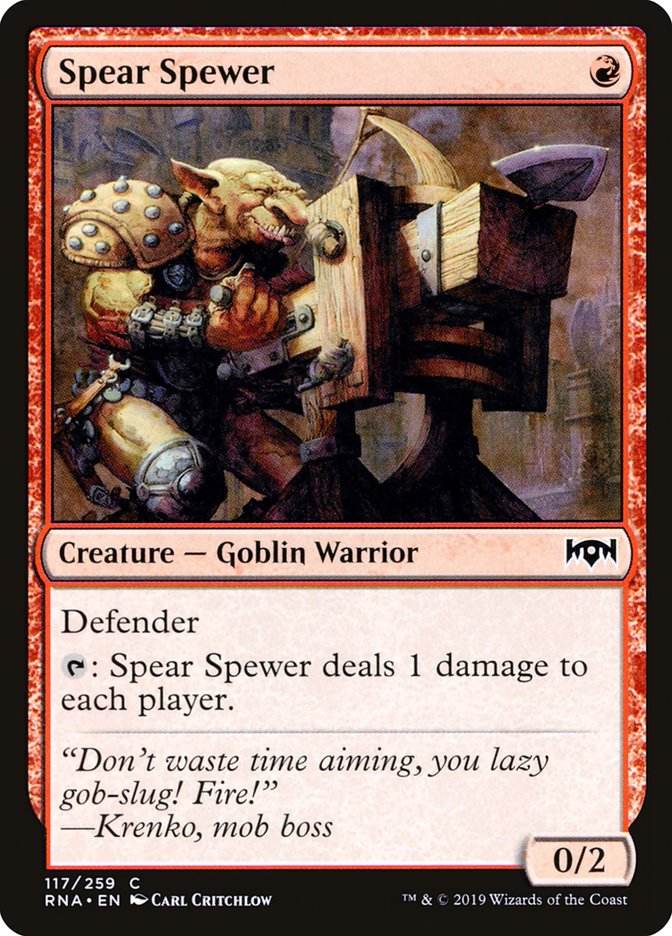 Spear Spewer [Ravnica Allegiance] | Total Play