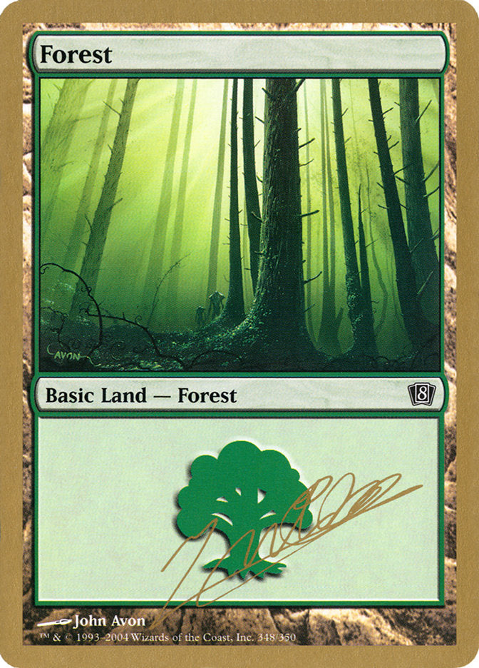 Forest (jn348) (Julien Nuijten) [World Championship Decks 2004] | Total Play