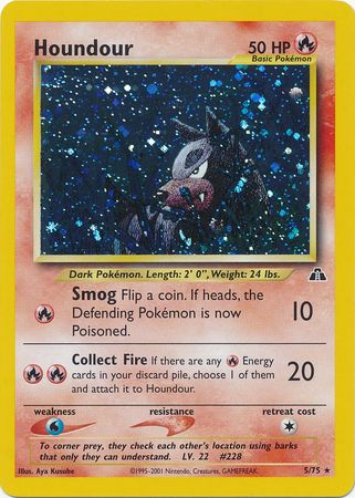 Houndour (5/75) [Neo Discovery Unlimited] | Total Play