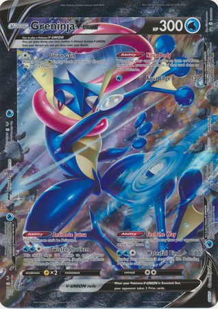 Greninja V-Union (Jumbo Card) [Sword & Shield: Black Star Promos] | Total Play