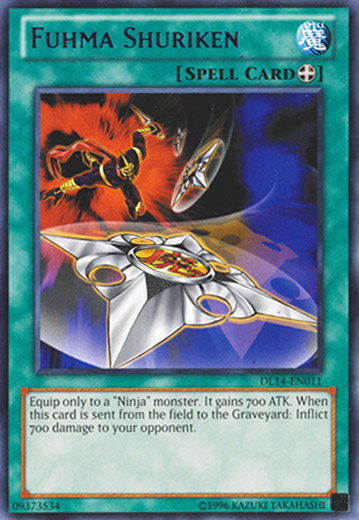 Fuhma Shuriken (Purple) [DL14-EN011] Rare | Total Play