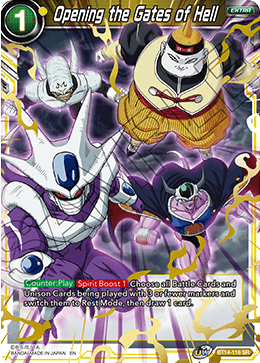 Opening the Gates of Hell (BT14-116) [Cross Spirits] | Total Play