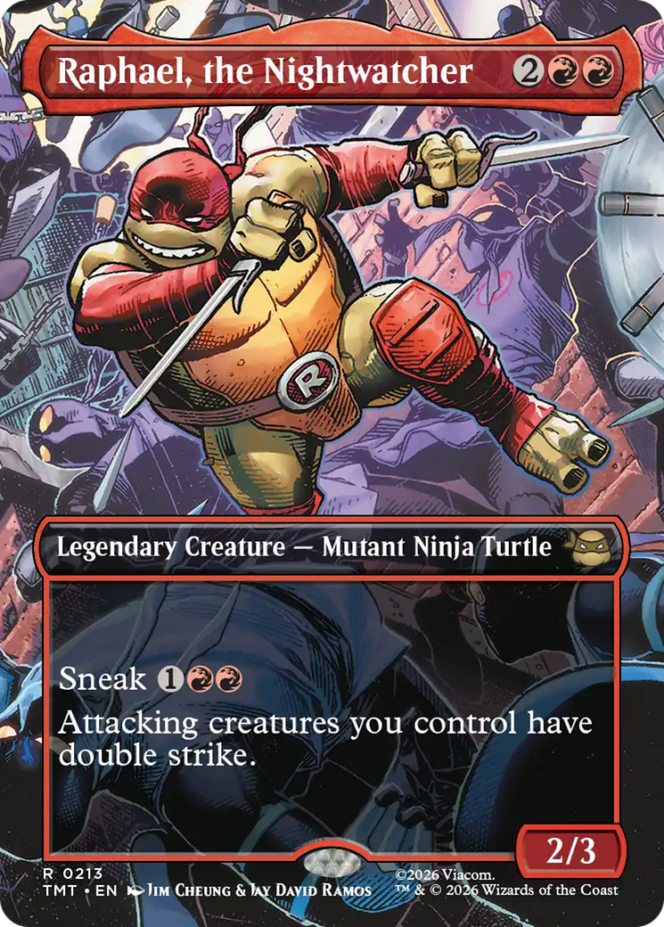 Raphael, the Nightwatcher (Borderless) [Teenage Mutant Ninja Turtles] | Total Play