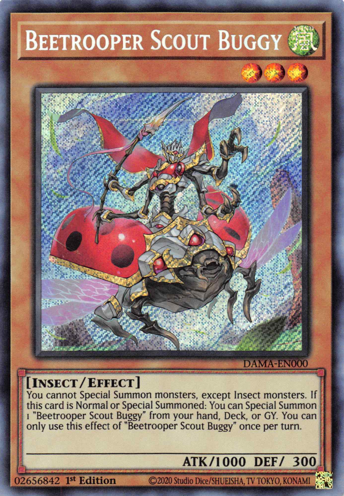 Beetrooper Scout Buggy [DAMA-EN000] Secret Rare | Total Play