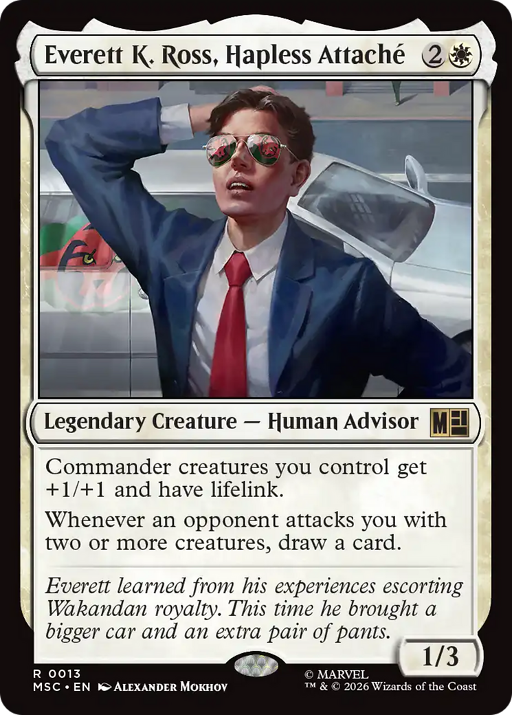 Everett K. Ross, Hapless Attache [Marvel Super Heroes Commander] | Total Play