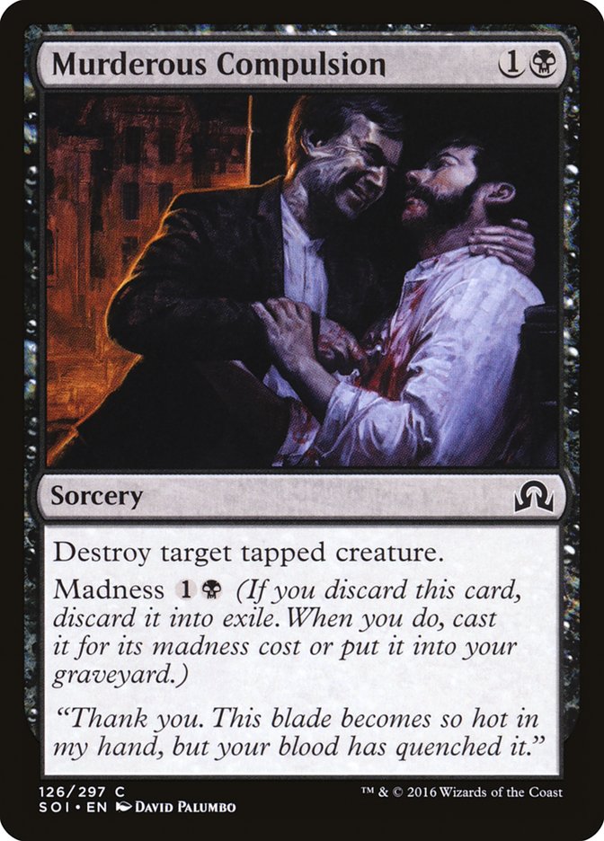 Murderous Compulsion [Shadows over Innistrad] | Total Play