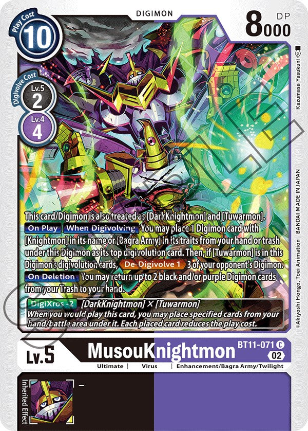 MusouKnightmon [BT11-071] [Dimensional Phase] | Total Play
