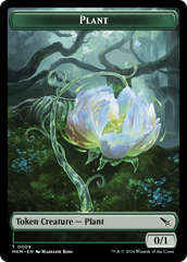 Detective // Plant Double-Sided Token [Murders at Karlov Manor Tokens] | Total Play