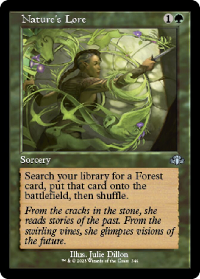 Nature's Lore (Retro) [Dominaria Remastered] | Total Play