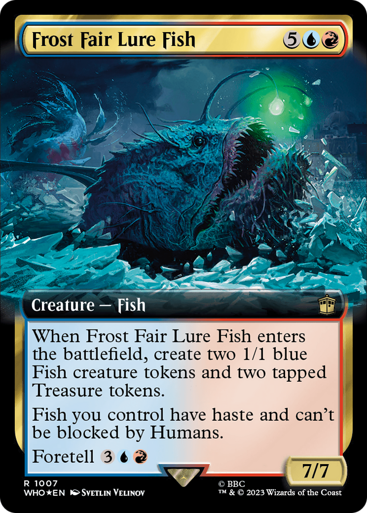 Frost Fair Lure Fish (Extended Art) (Surge Foil) [Doctor Who] | Total Play