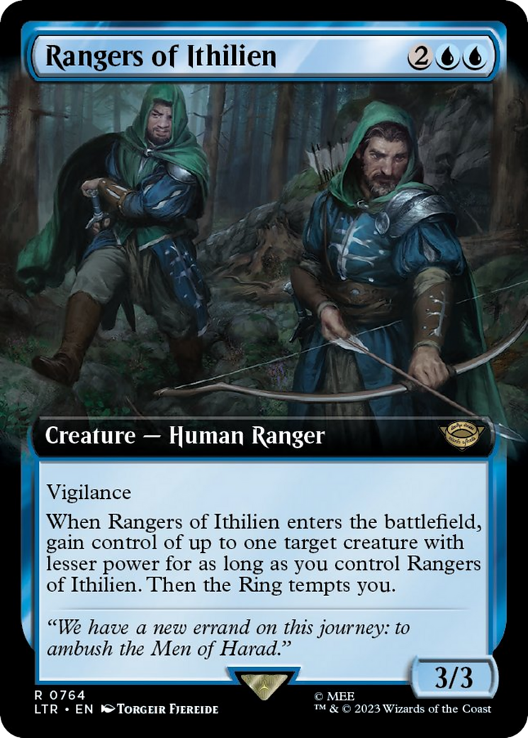 Rangers of Ithilien (Extended Art) (Surge Foil) [The Lord of the Rings: Tales of Middle-Earth] | Total Play