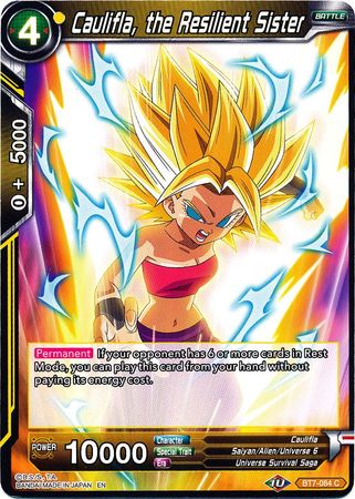 Caulifla, the Resilient Sister (BT7-084) [Assault of the Saiyans] | Total Play