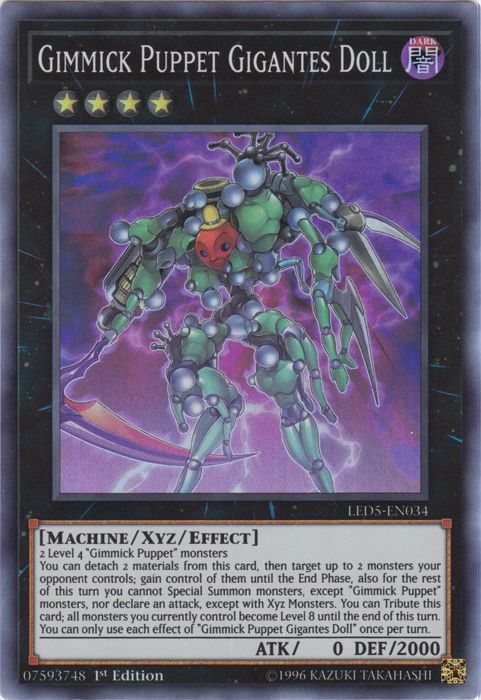 Gimmick Puppet Gigantes Doll [LED5-EN034] Super Rare | Total Play