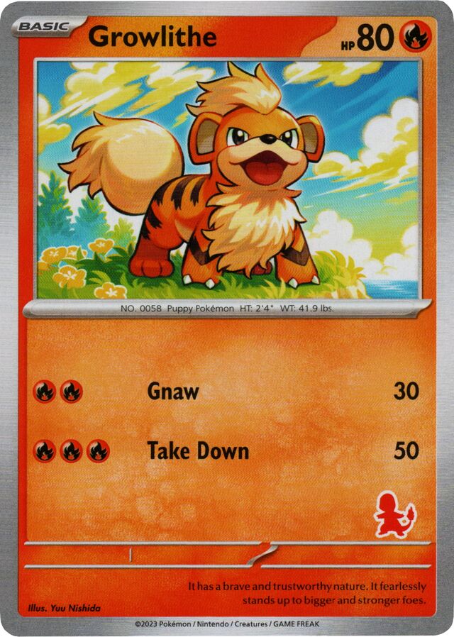 Growlithe [My First Battle] | Total Play