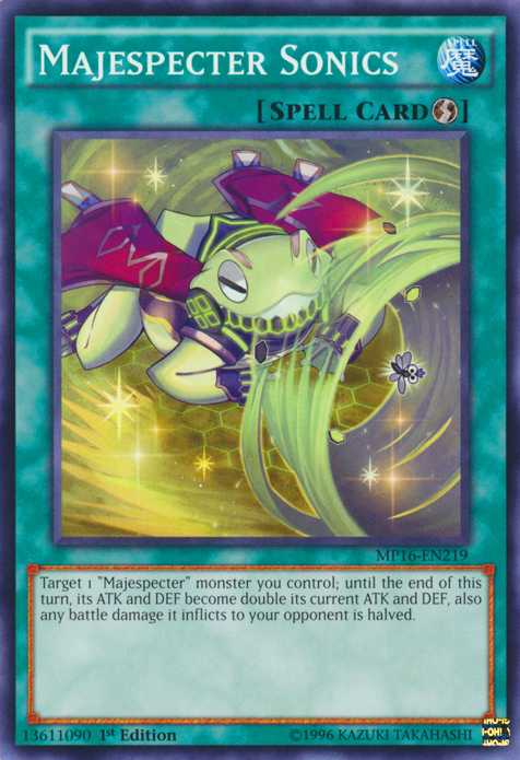 Majespecter Sonics [MP16-EN219] Common | Total Play