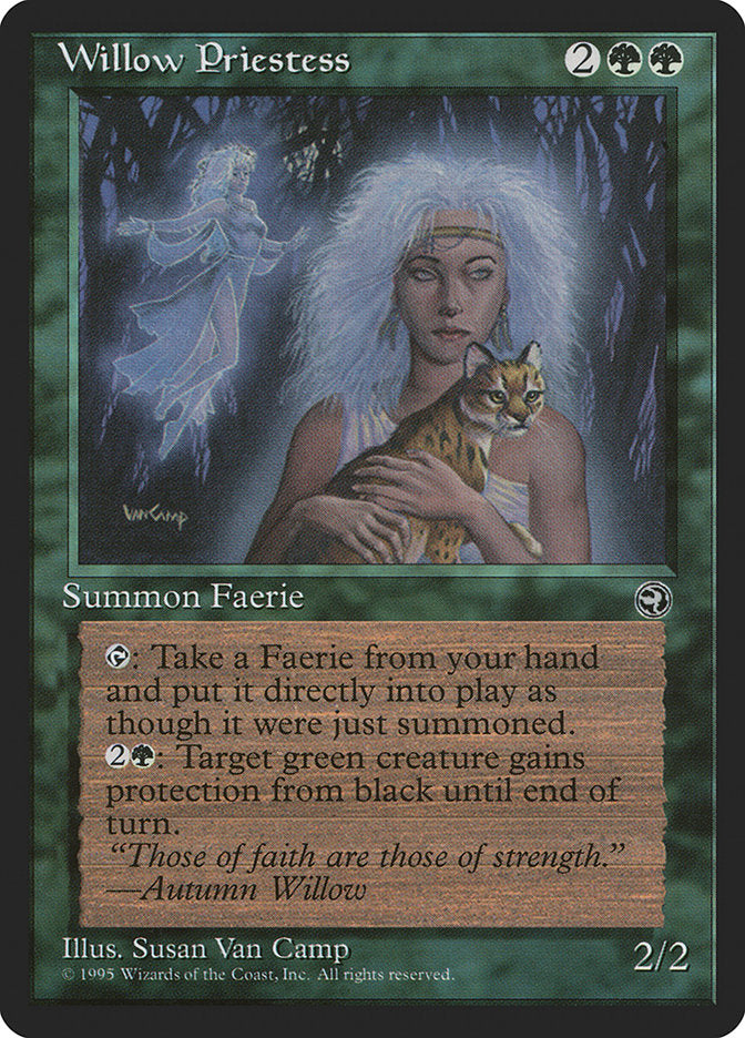 Willow Priestess [Homelands] | Total Play