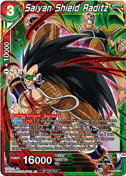 Saiyan Shield Raditz (P-326) [Tournament Promotion Cards] | Total Play