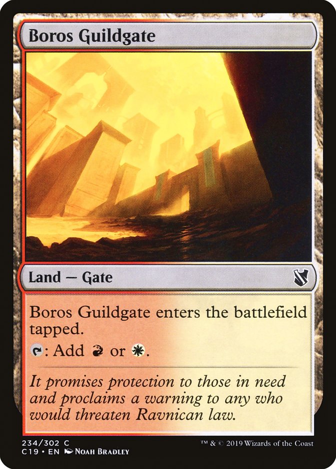 Boros Guildgate [Commander 2019] | Total Play