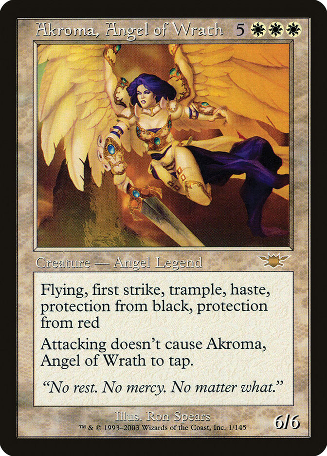 Akroma, Angel of Wrath [Legions] | Total Play