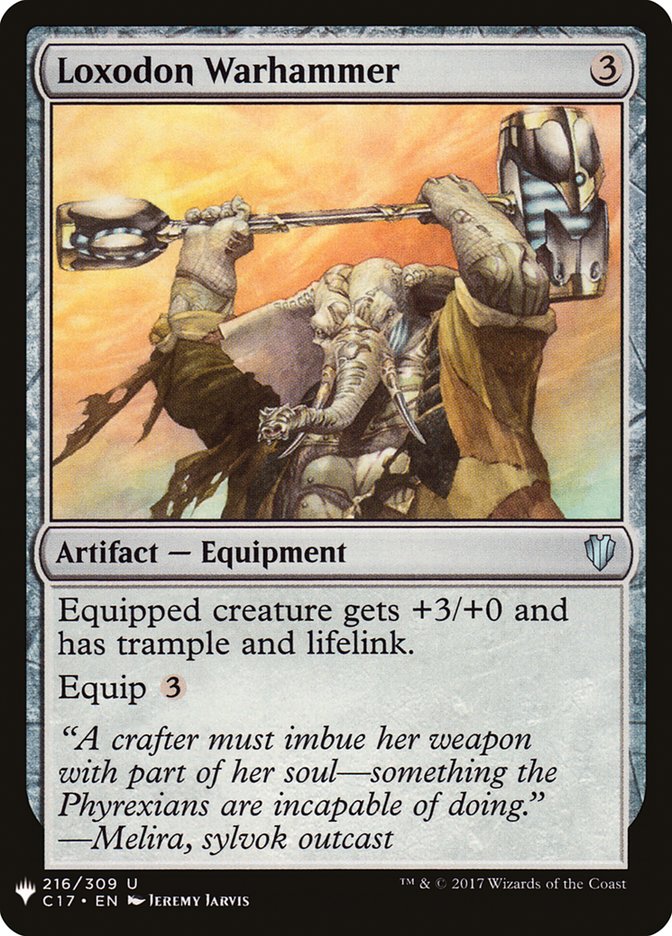 Loxodon Warhammer [Mystery Booster] | Total Play