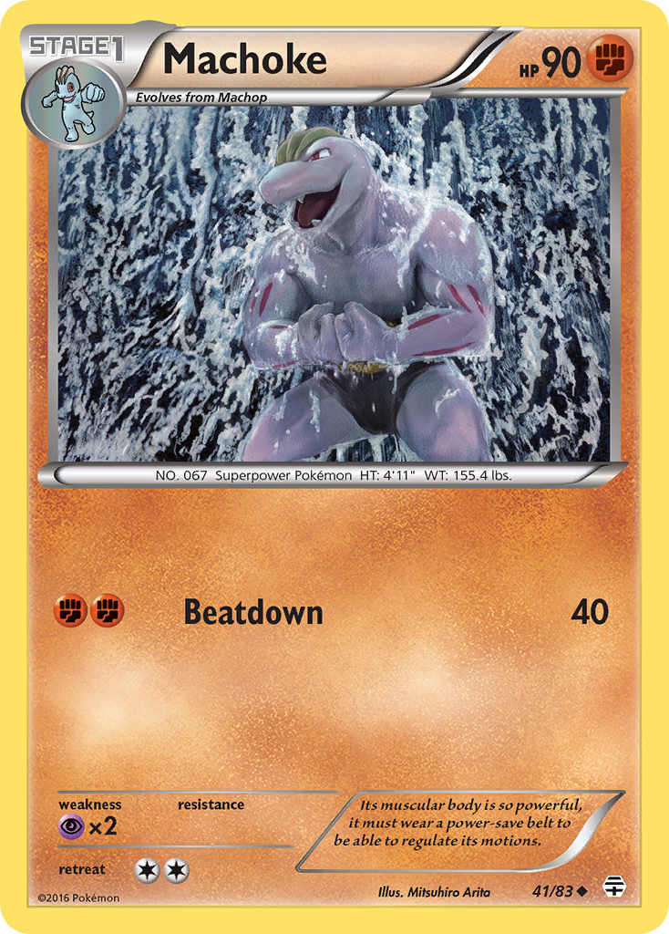 Machoke (41/83) [XY: Generations] | Total Play