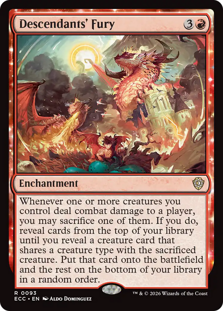 Descendants' Fury [Lorwyn Eclipsed Commander] | Total Play