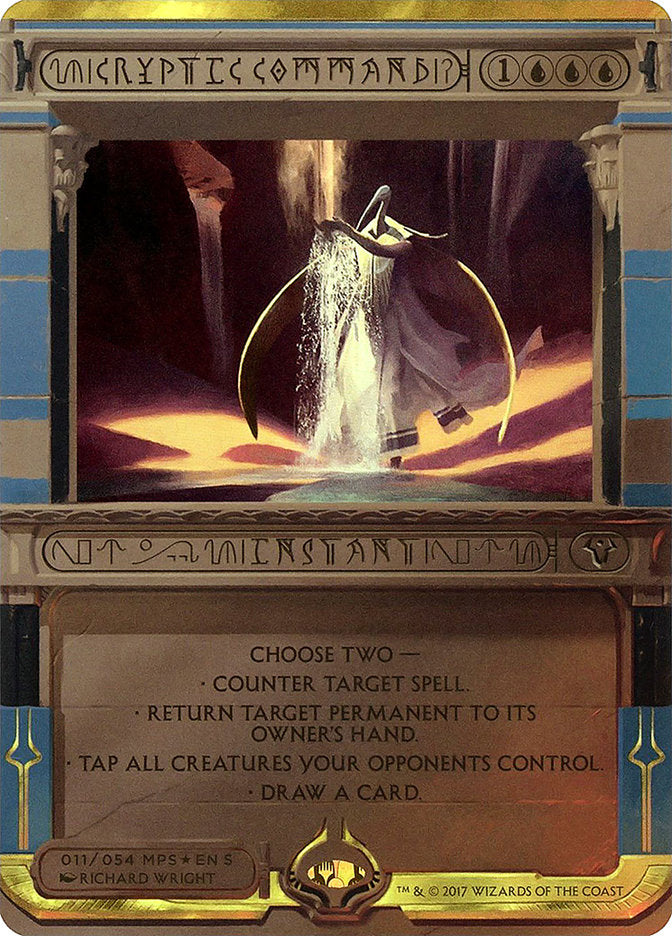 Cryptic Command (Invocation) [Amonkhet Invocations] | Total Play