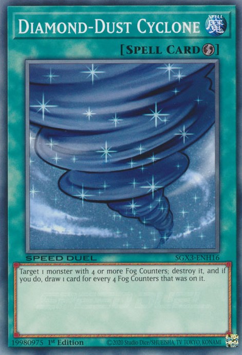 Diamond-Dust Cyclone [SGX3-ENH16] Common | Total Play