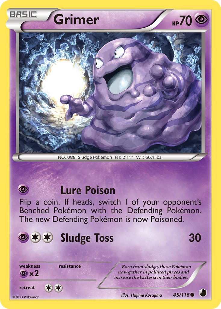 Grimer (45/116) [Black & White: Plasma Freeze] | Total Play