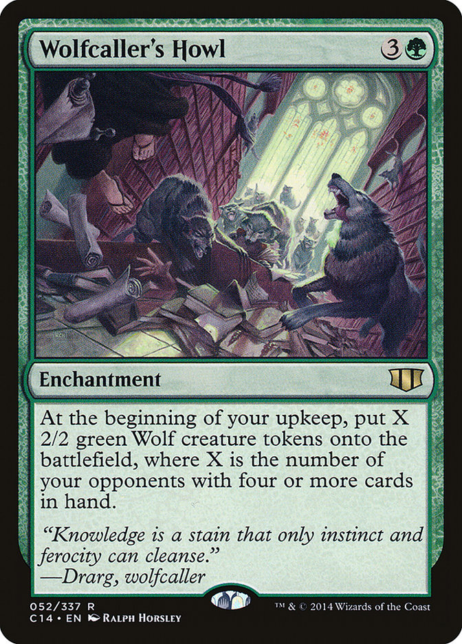 Wolfcaller's Howl [Commander 2014] | Total Play