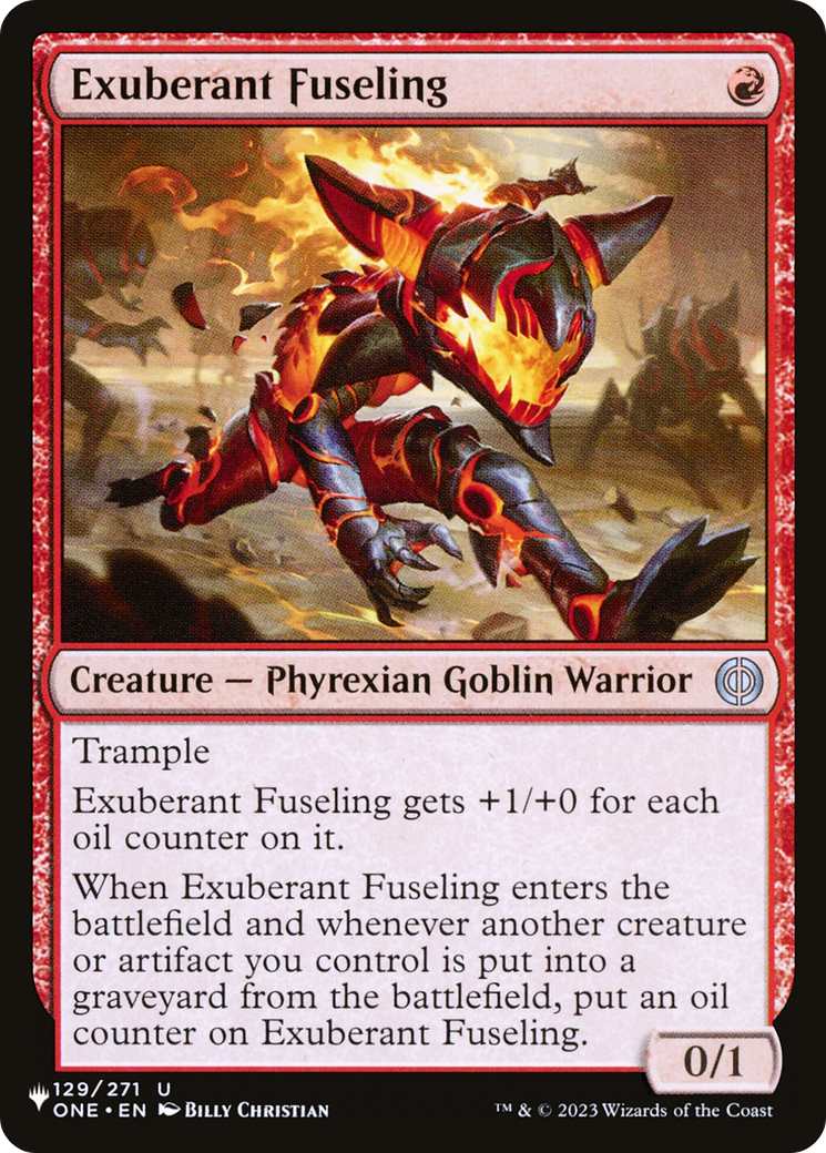 Exuberant Fuseling [The List Reprints] | Total Play