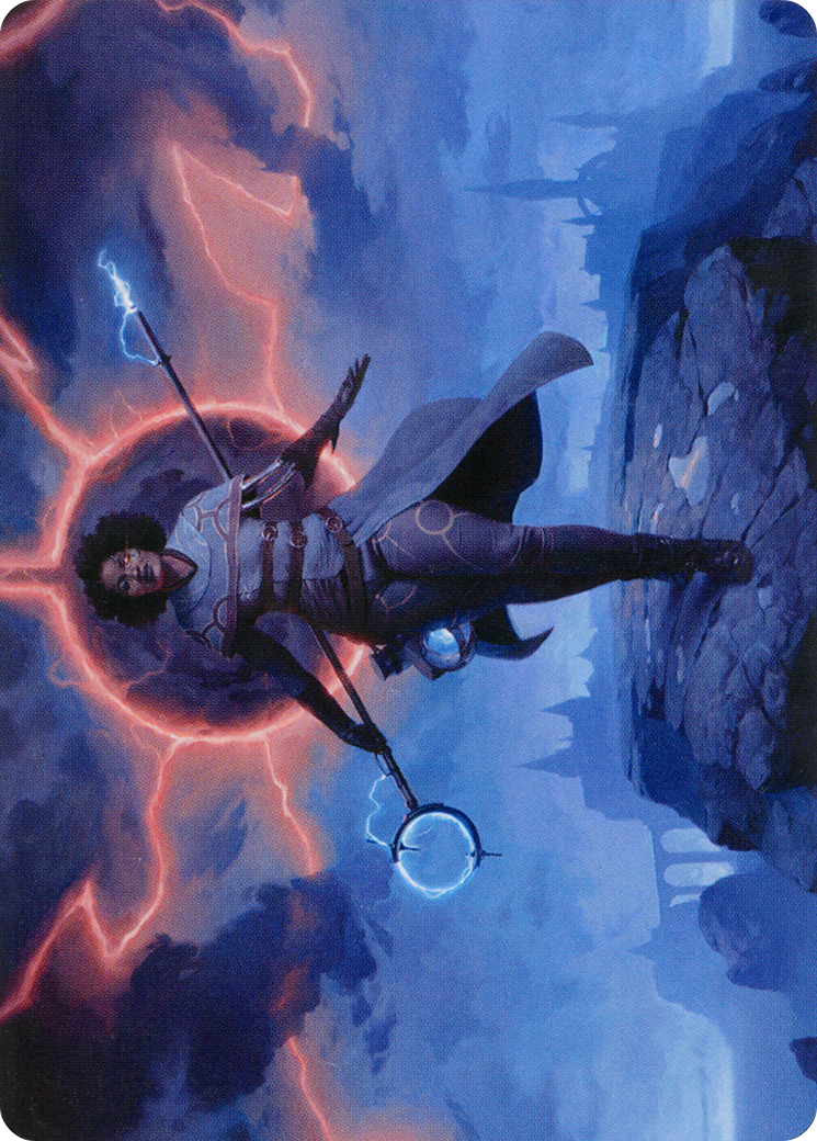 Rona, Herald of Invasion Art Card [March of the Machine Art Series] | Total Play
