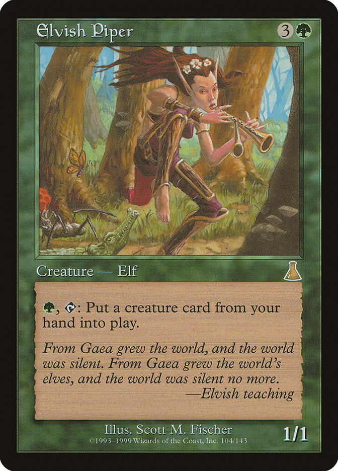 Elvish Piper [Urza's Destiny] | Total Play
