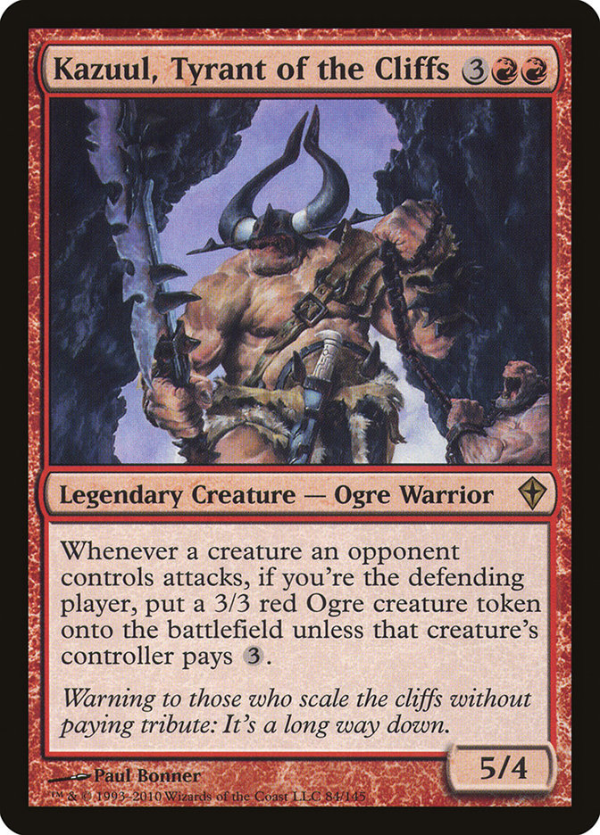 Kazuul, Tyrant of the Cliffs [Worldwake] | Total Play